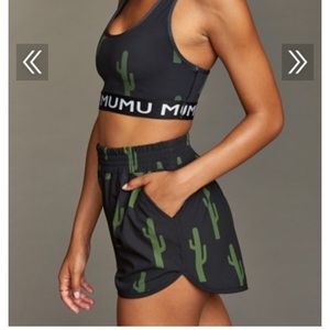 SMYM Zelda cactus shorts